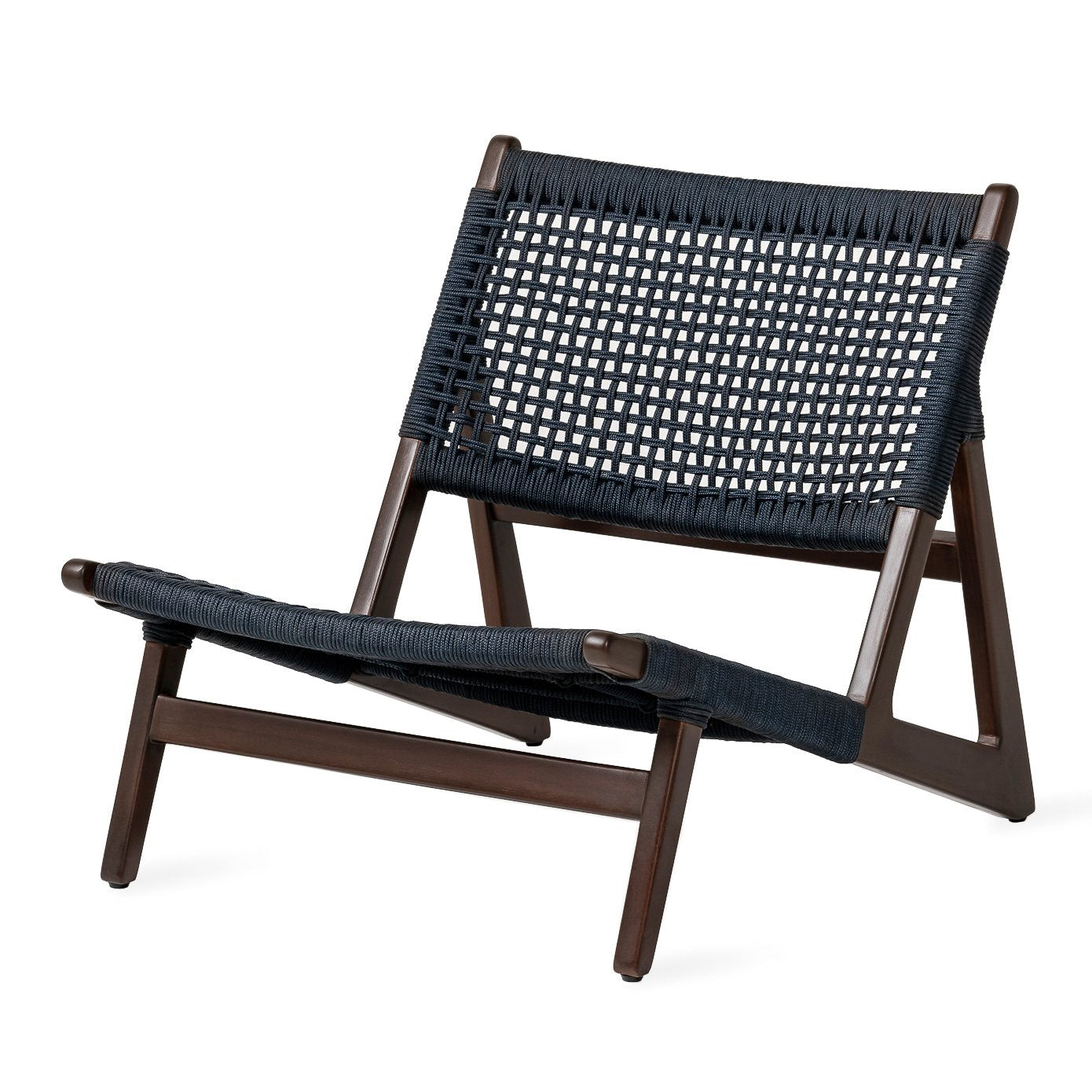 Kuwana Outdoor Accent Chair Indigo Weave