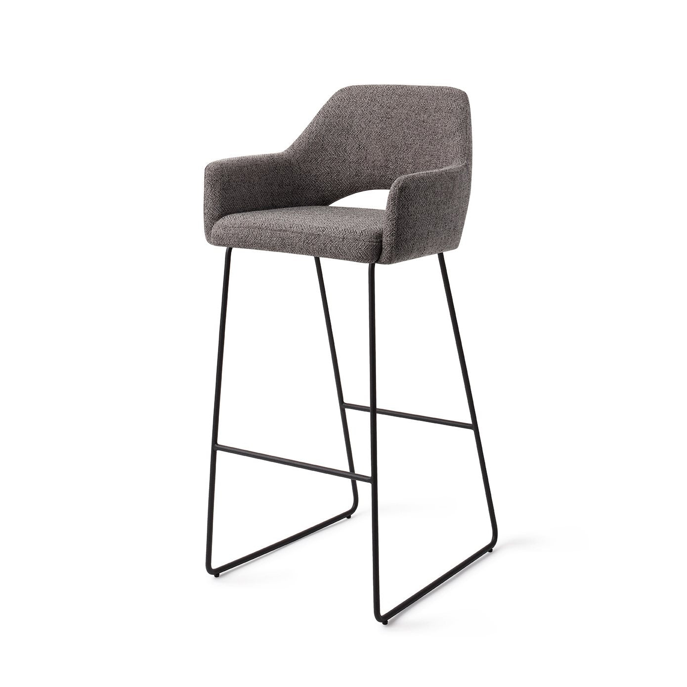 Yanai bar chair amazing gray