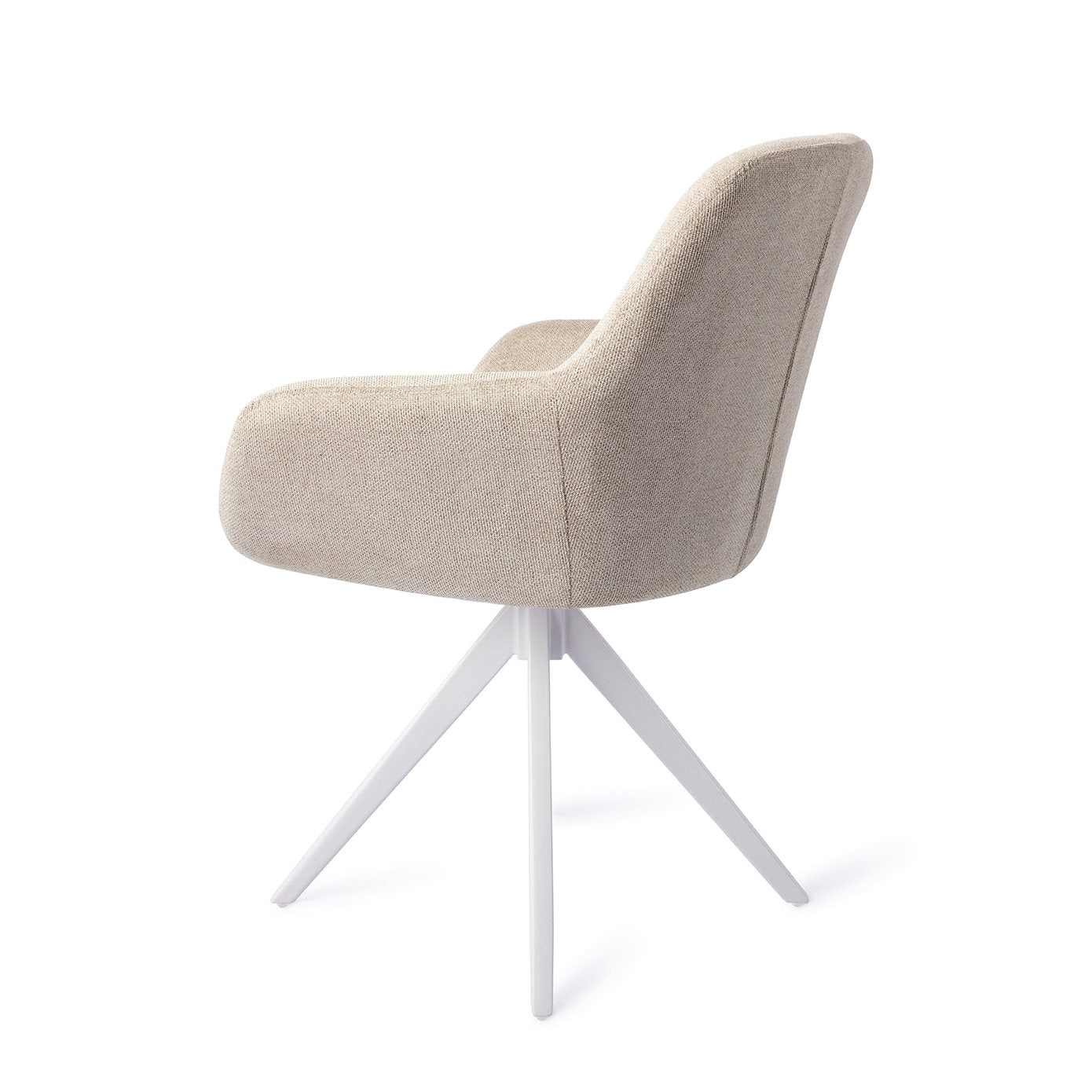 Kushi Dining Chair Ivory Ivy