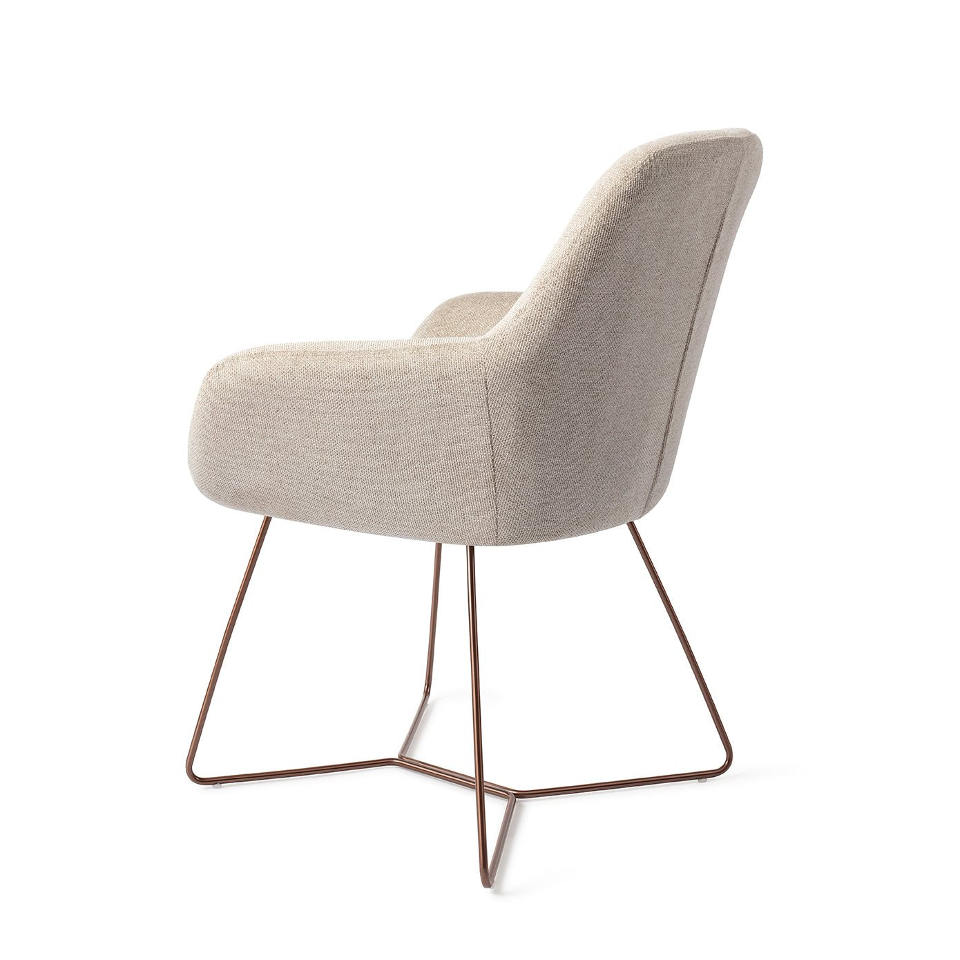 Kushi Dining Chair Ivory Ivy