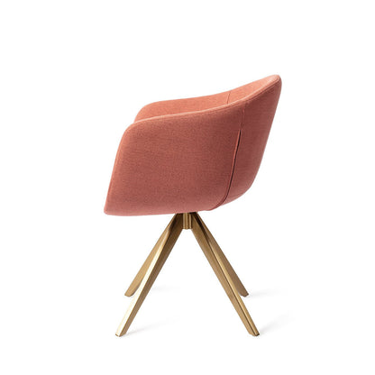 Yuni Dining Chair Coral Crush