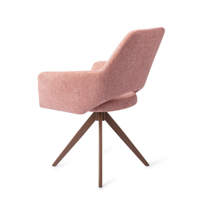 Yanai Dining Chair Pink Punch