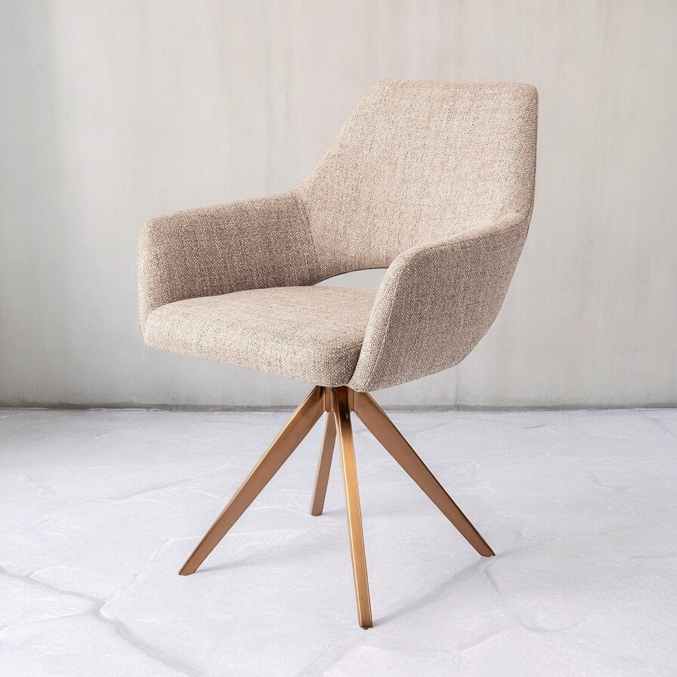 Yanai Dining Chair Biscuit Beach