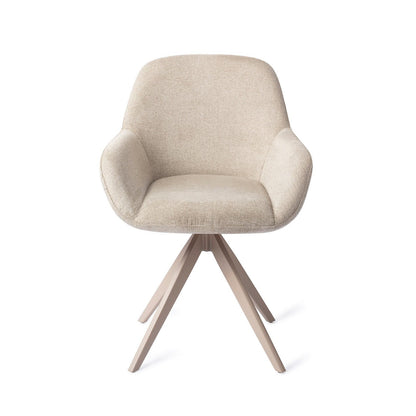 Kushi Dining Chair Ivory Ivy