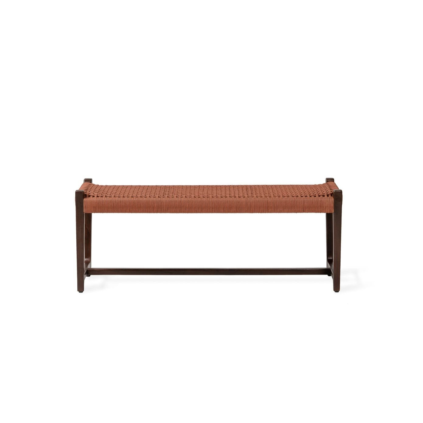 Kuwana Outdoor Bench Cinnamon Weave