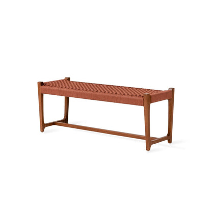 Kuwana Outdoor Bench Cinnamon Weave