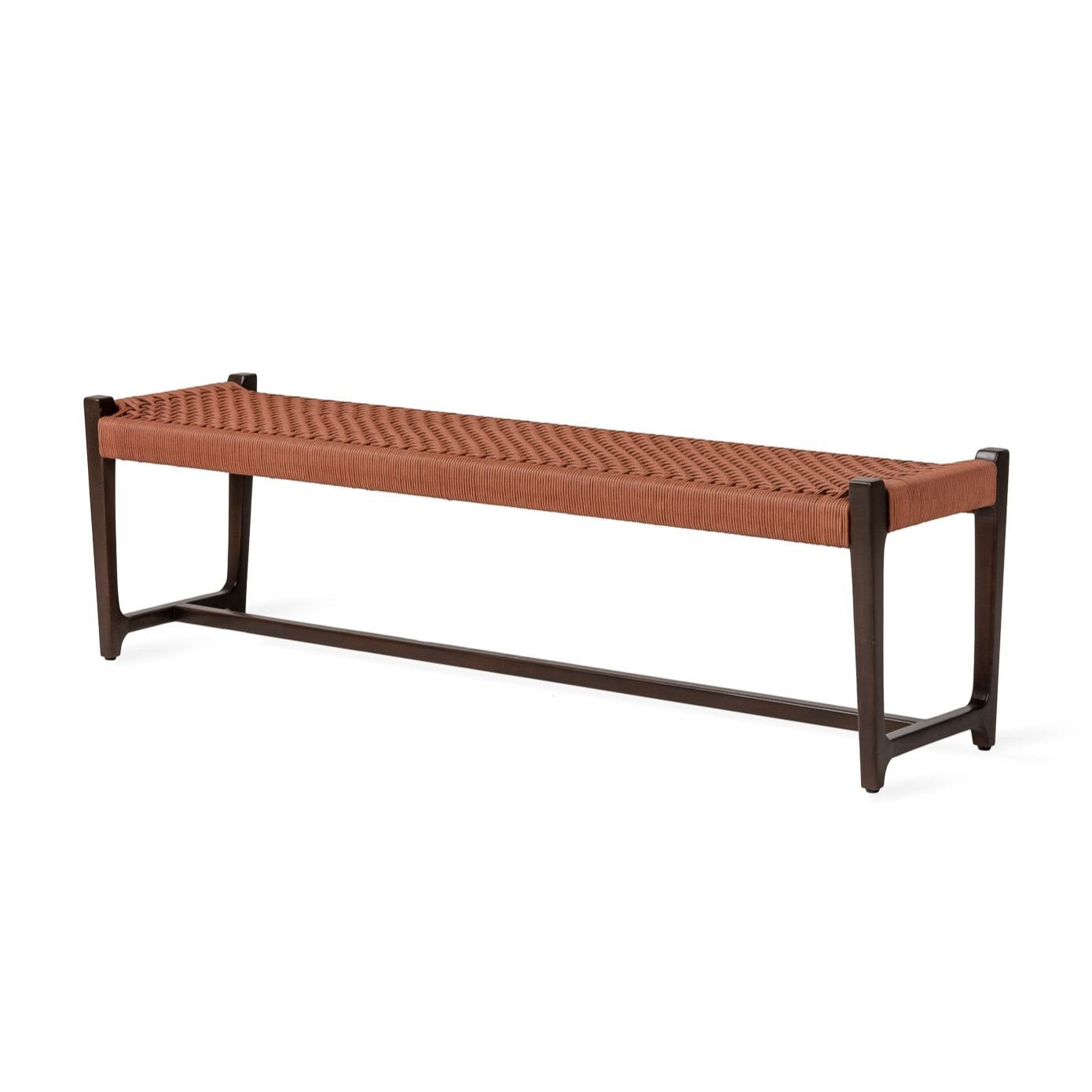 Kuwana Outdoor Bench Cinnamon Weave