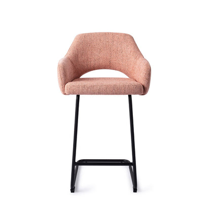 Yanai bar chair pink punch