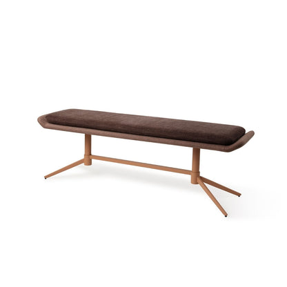 OKETO DINING BENCH CHESTNUT CHASE