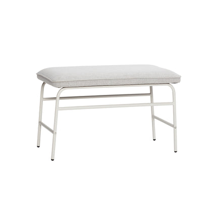 Hübsch Mist bench gray