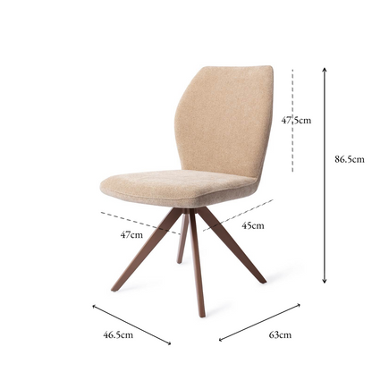 Ikata Dining Chair Funky Fudge