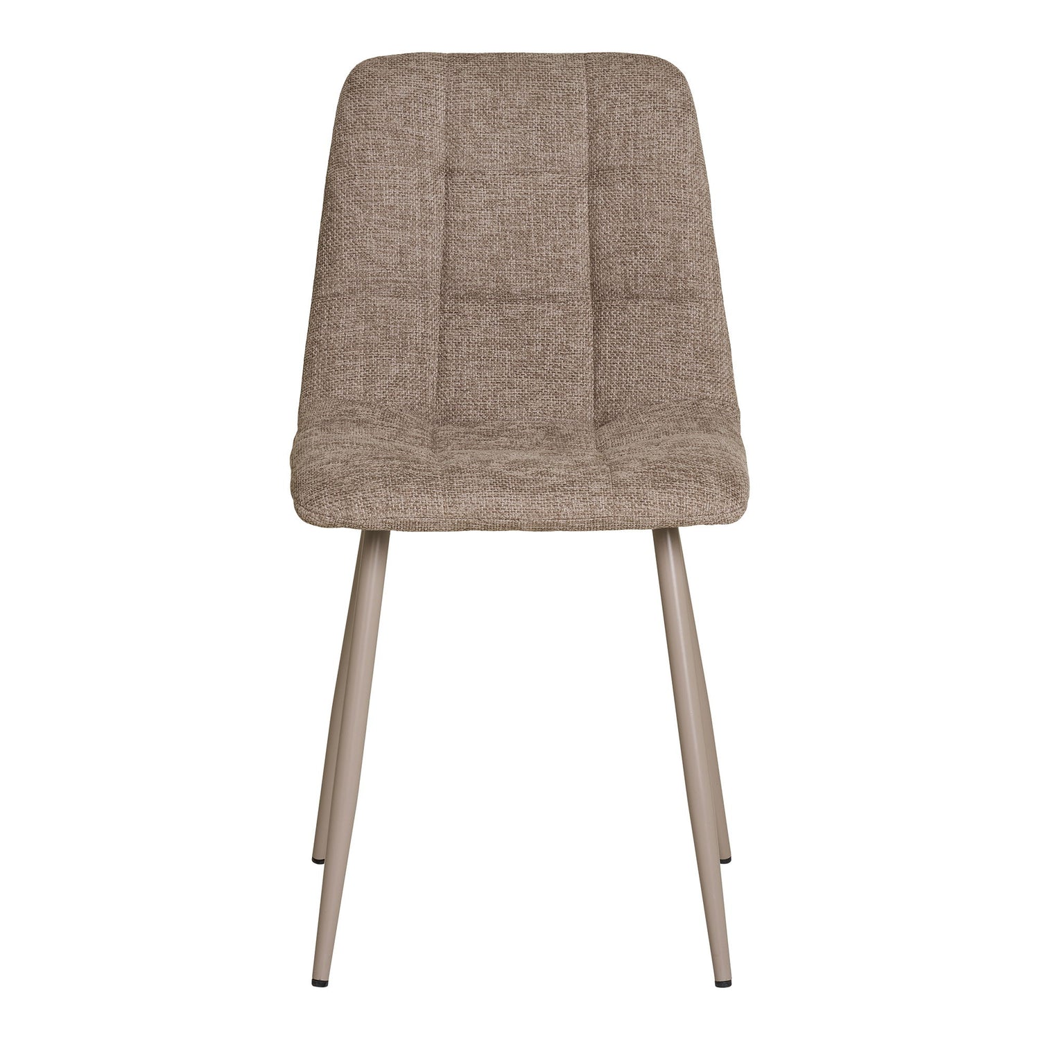 Middelfart Dining table chair - Dining table chair, fabric, gray with gray legs, HN1272