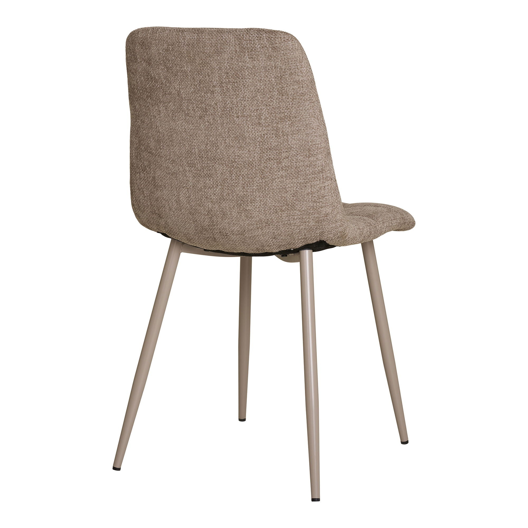 Middelfart Dining table chair - Dining table chair, fabric, gray with gray legs, HN1272