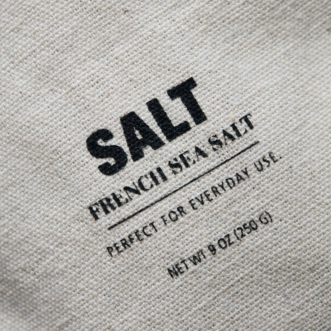 Salt, behind