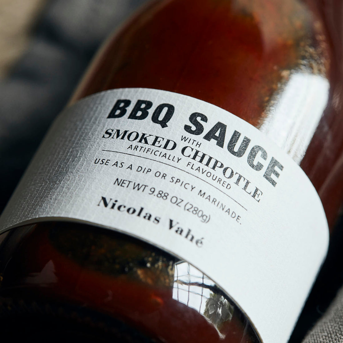 Barbecue sauce, smoked chipotle