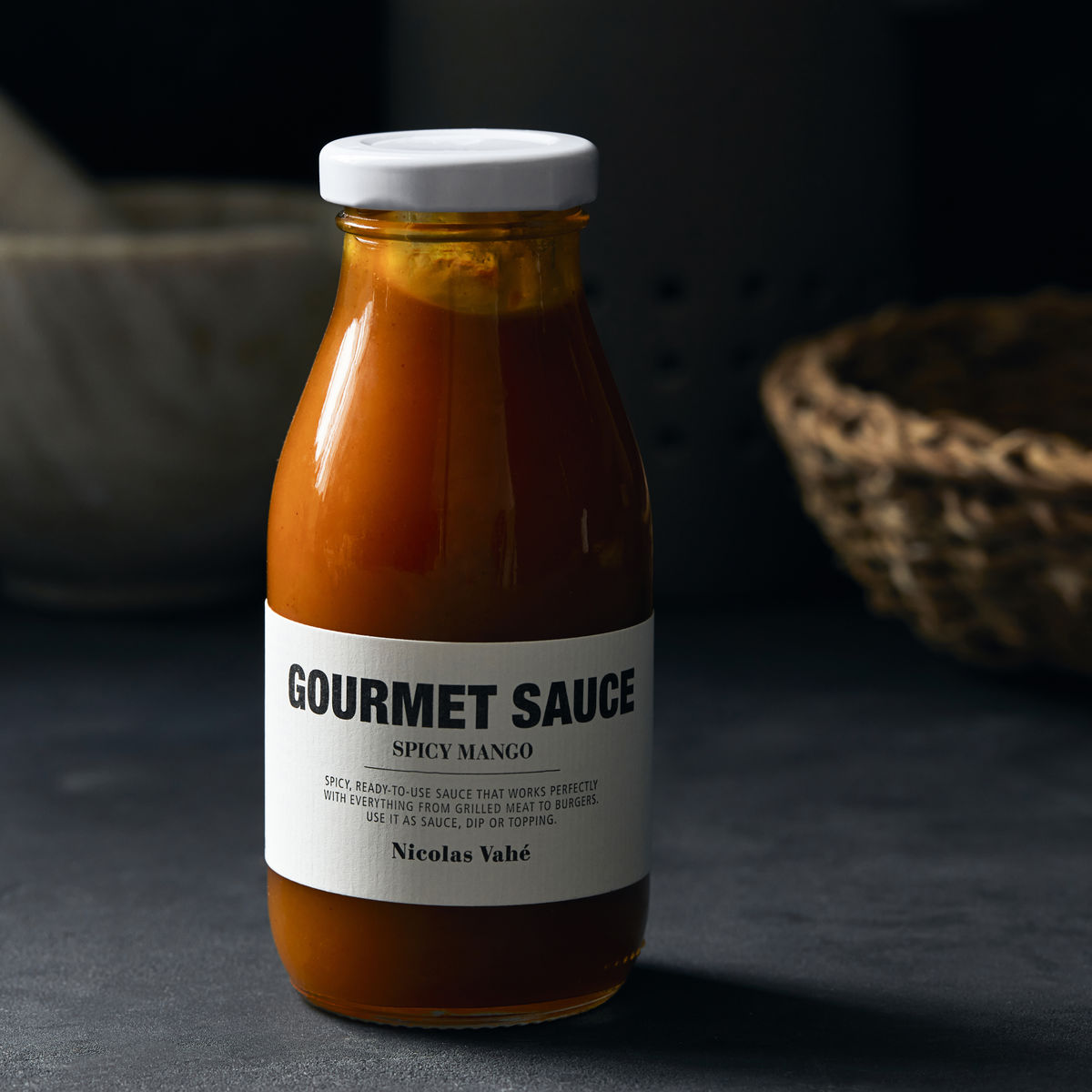 Gourmet sauce, spicy mango