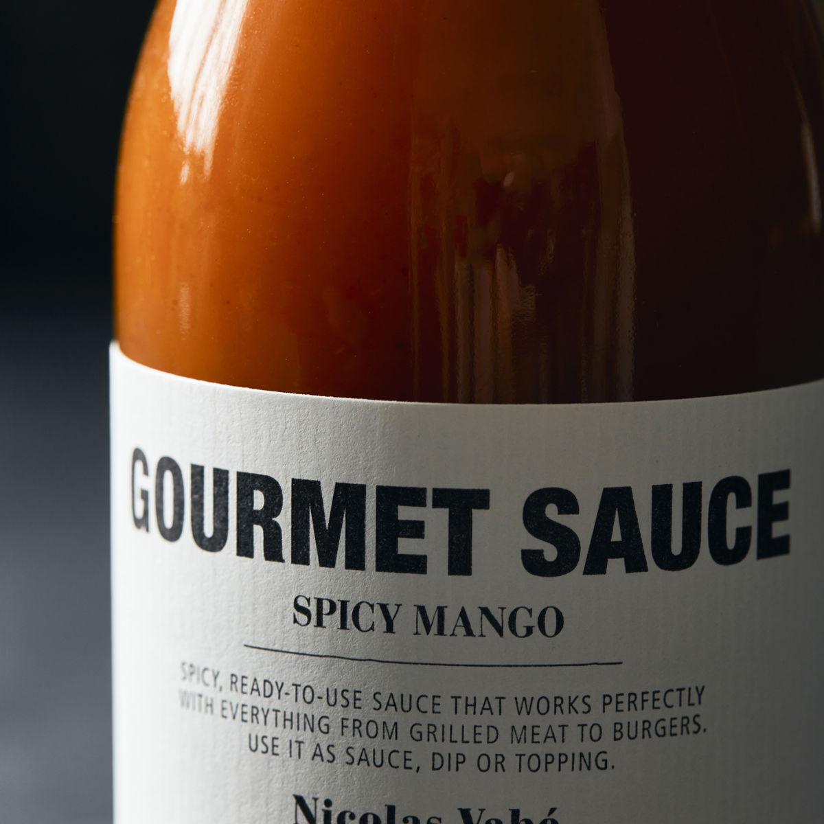 Gourmet sauce, spicy mango