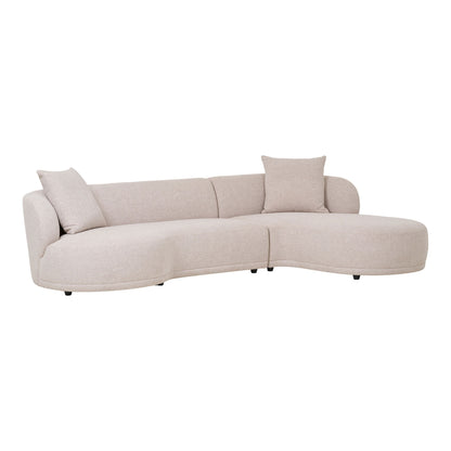 Sofa with 2 pillows, right -wing, nature, HN1295