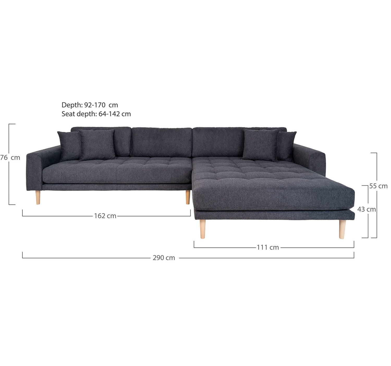 House Nordic Lido Lounge Sofa