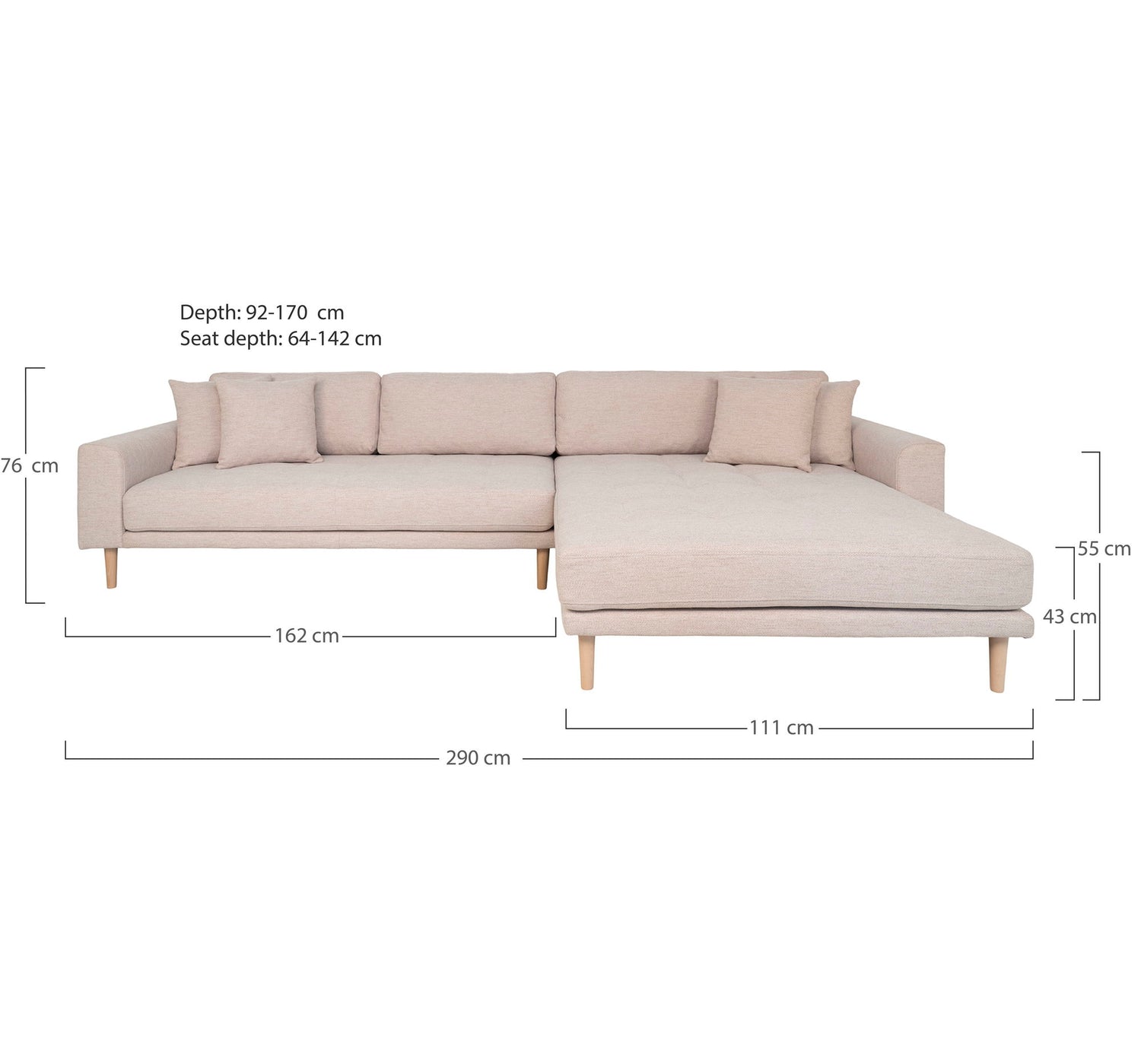 House Nordic Lido Lounge Sofa