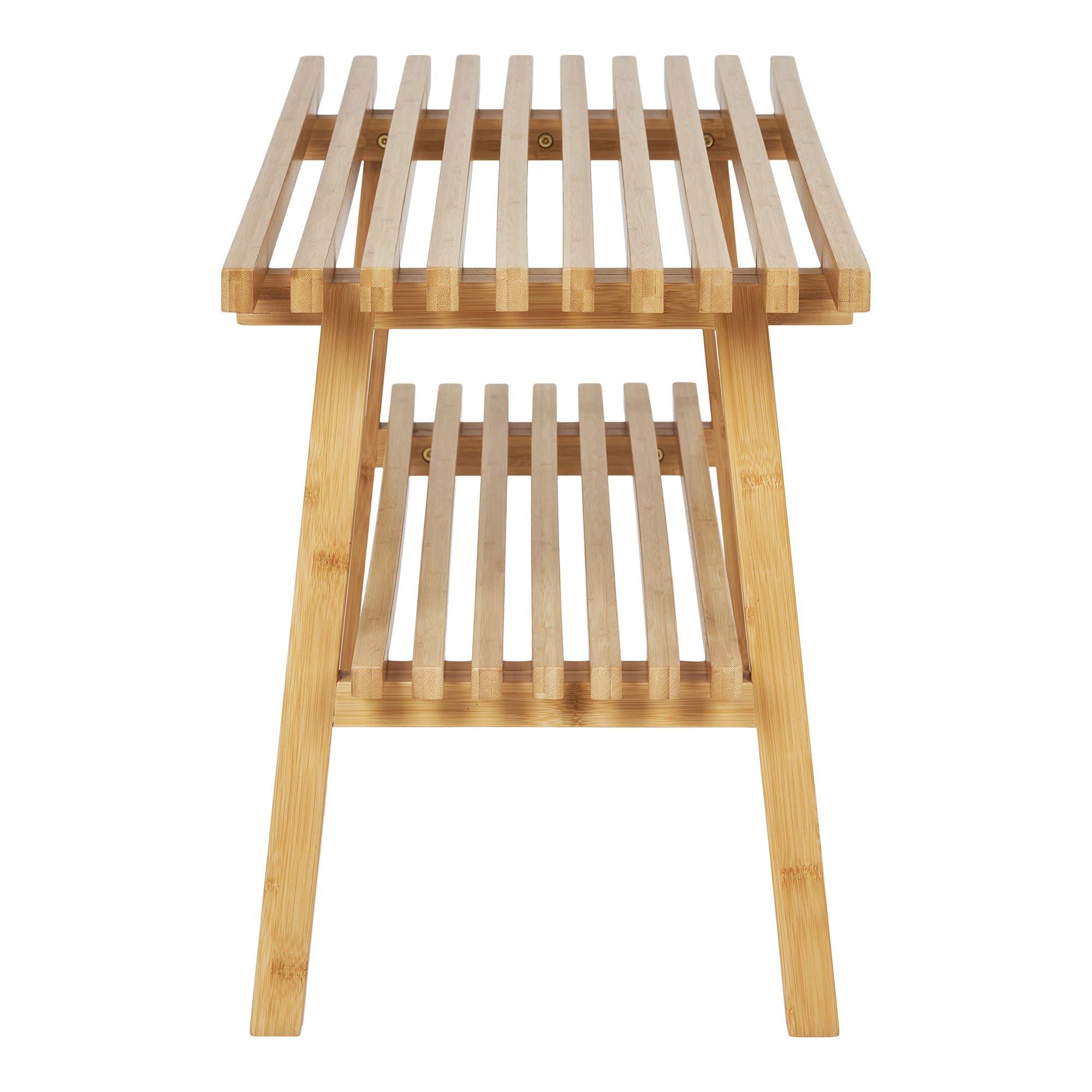 Ember bench - bench, bamboo, nature 28x70x45 cm