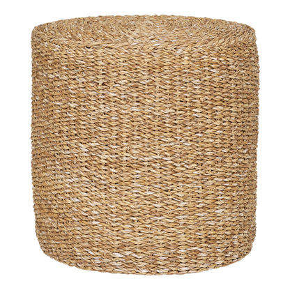 Rivera puff - puff, seagrass/cotton, nature Ø40x40 cm