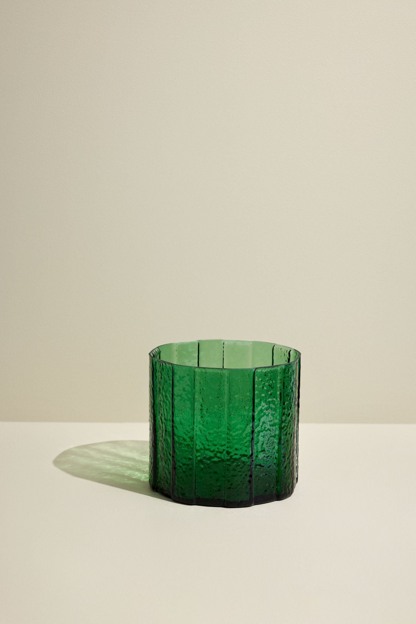 Hübsch Emerald Vase Green