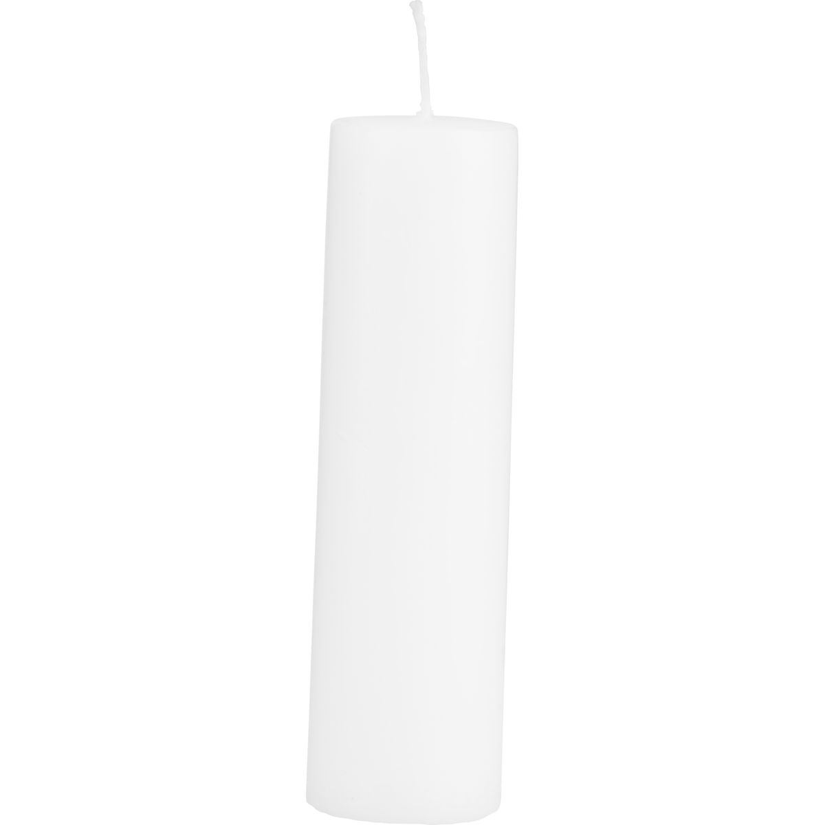 Block candles, white