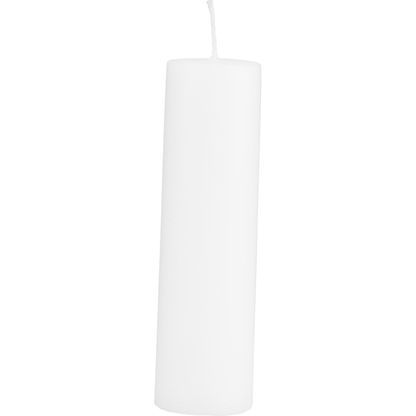 Block candles, white