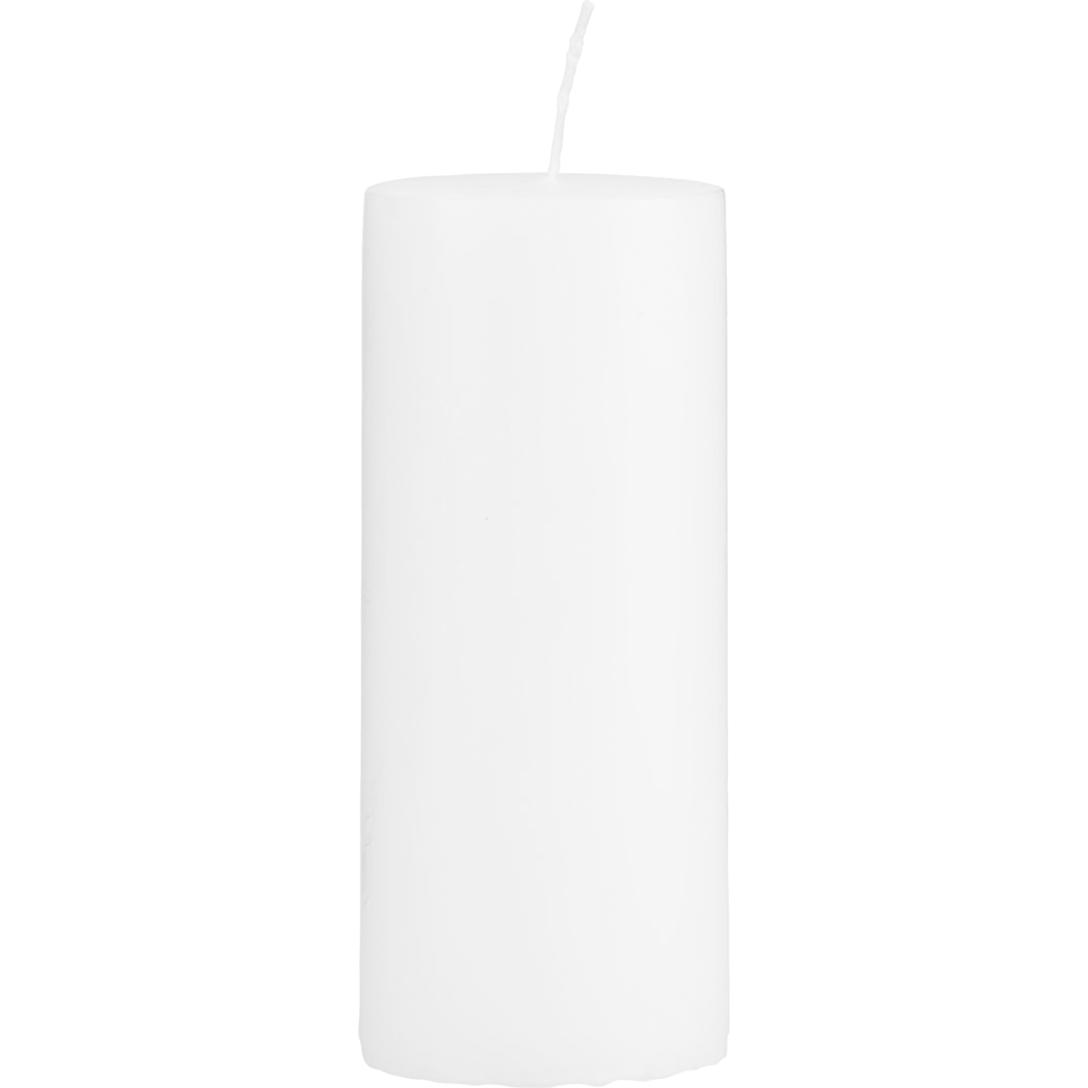 Block candles, white