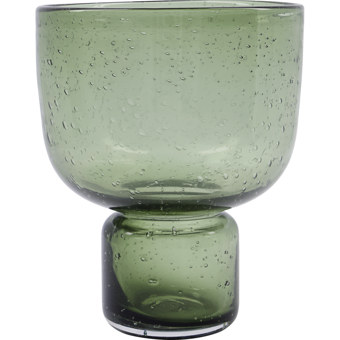 Vase, hdfarida, olive green