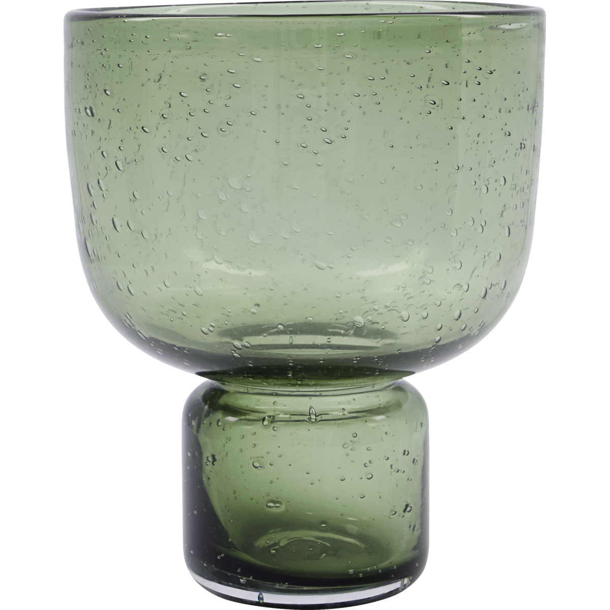 Vase, hdfarida, olive green