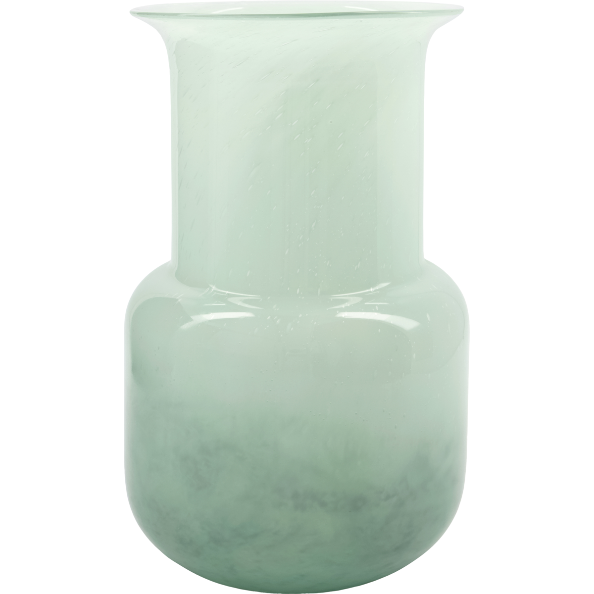 Vase, hdmint, green