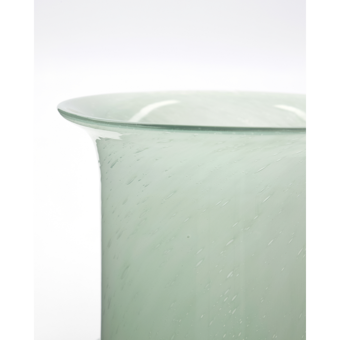 Vase, hdmint, green