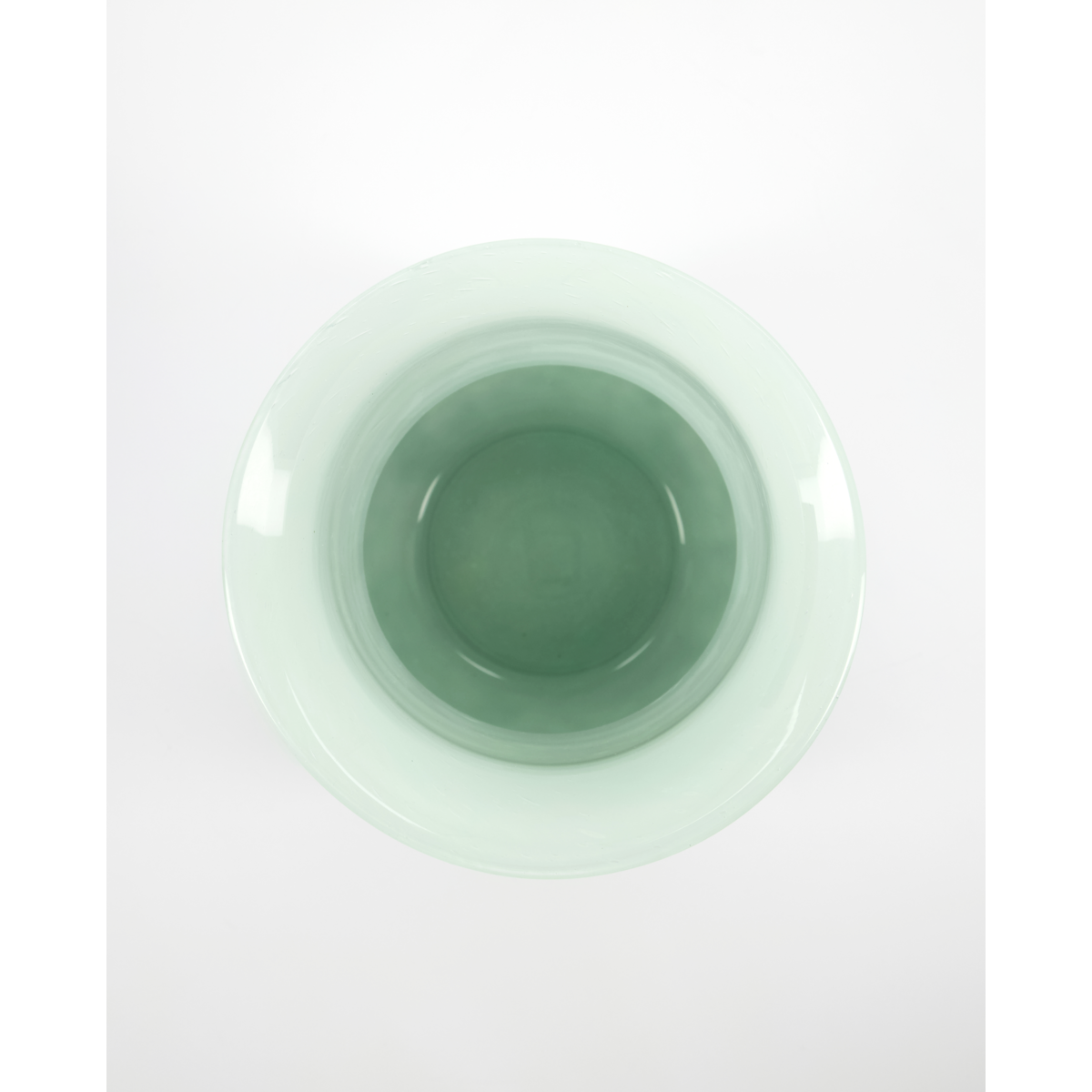 Vase, hdmint, green