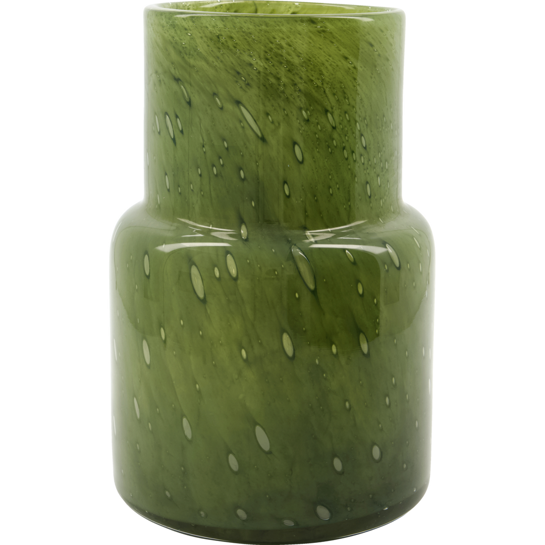 Vase, hdbole, dark green