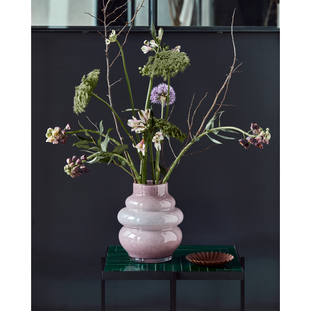 Vase, hdpass, pink