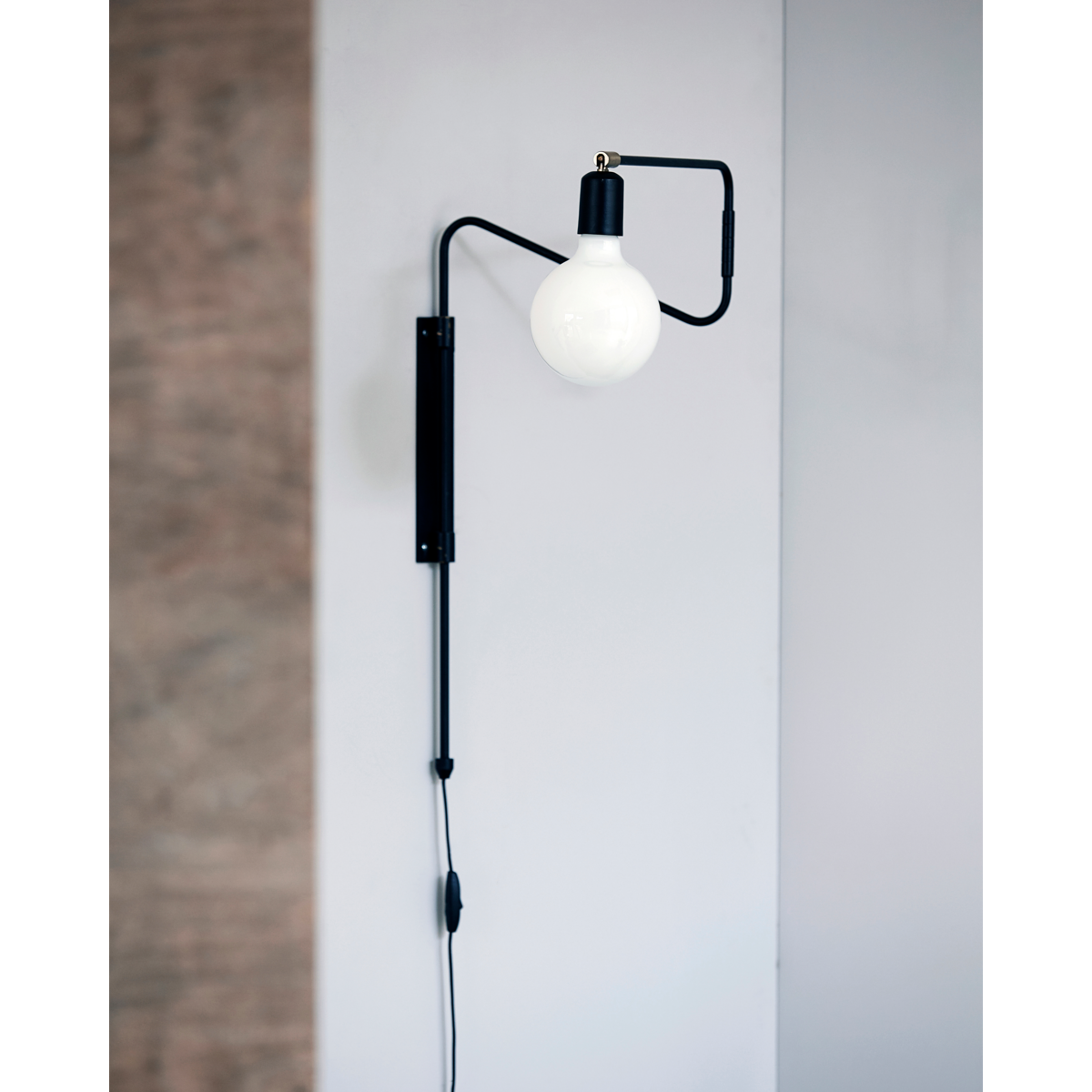 Wall lamp, hdswing, black