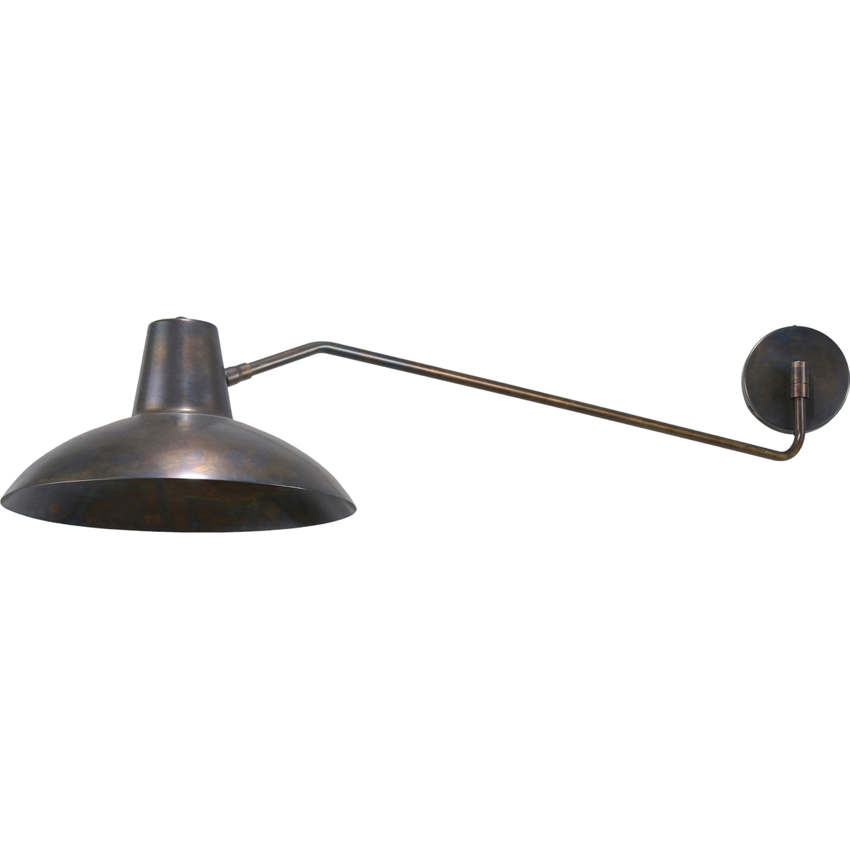 Wall lamp, hddesk, antique brown