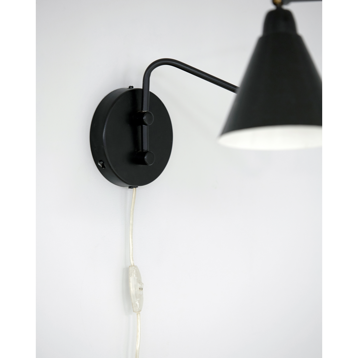 Wall lamp, HDGAME, black