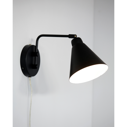 Wall lamp, HDGAME, black