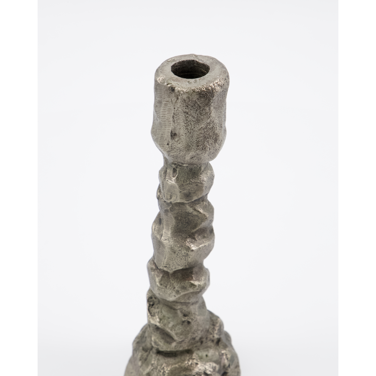 Candlestick, hdraku, antique silver