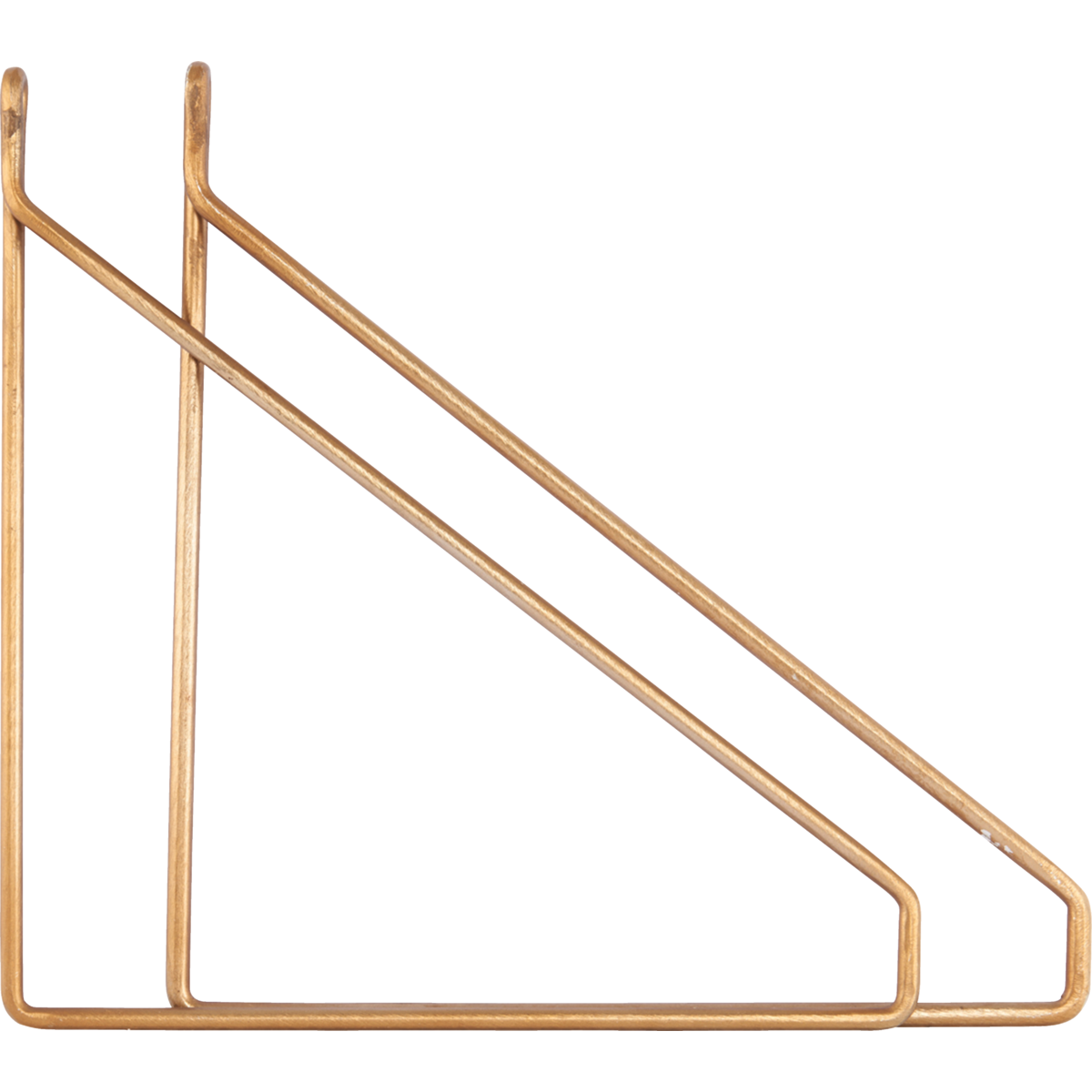 Shelf guys, Apart, brass l: 25 cm, h: 25.5 cm