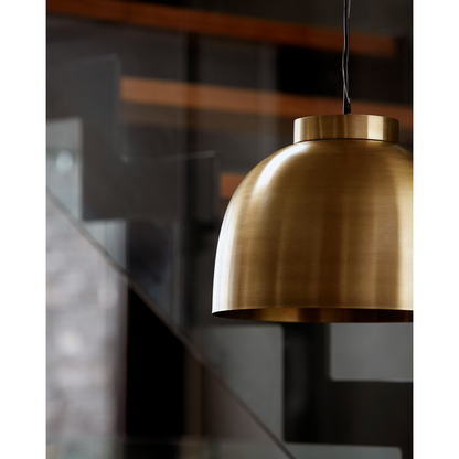 Lamp, hdbowl, brass