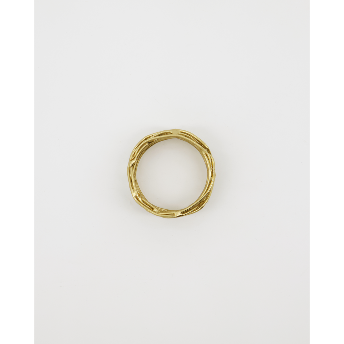 Napkin rings, hring, golden