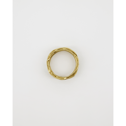 Napkin rings, hring, golden