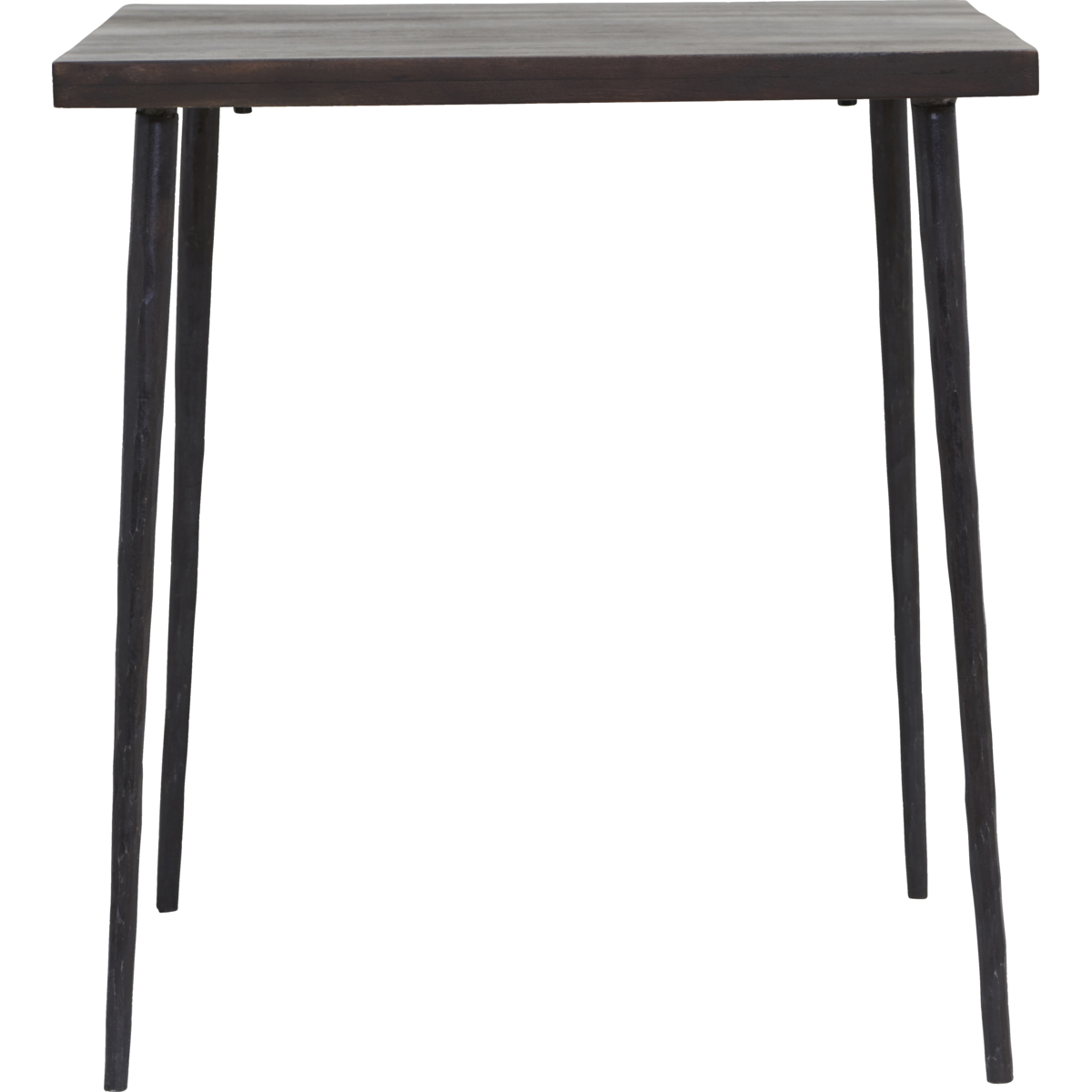 Table, hdslated, black worked