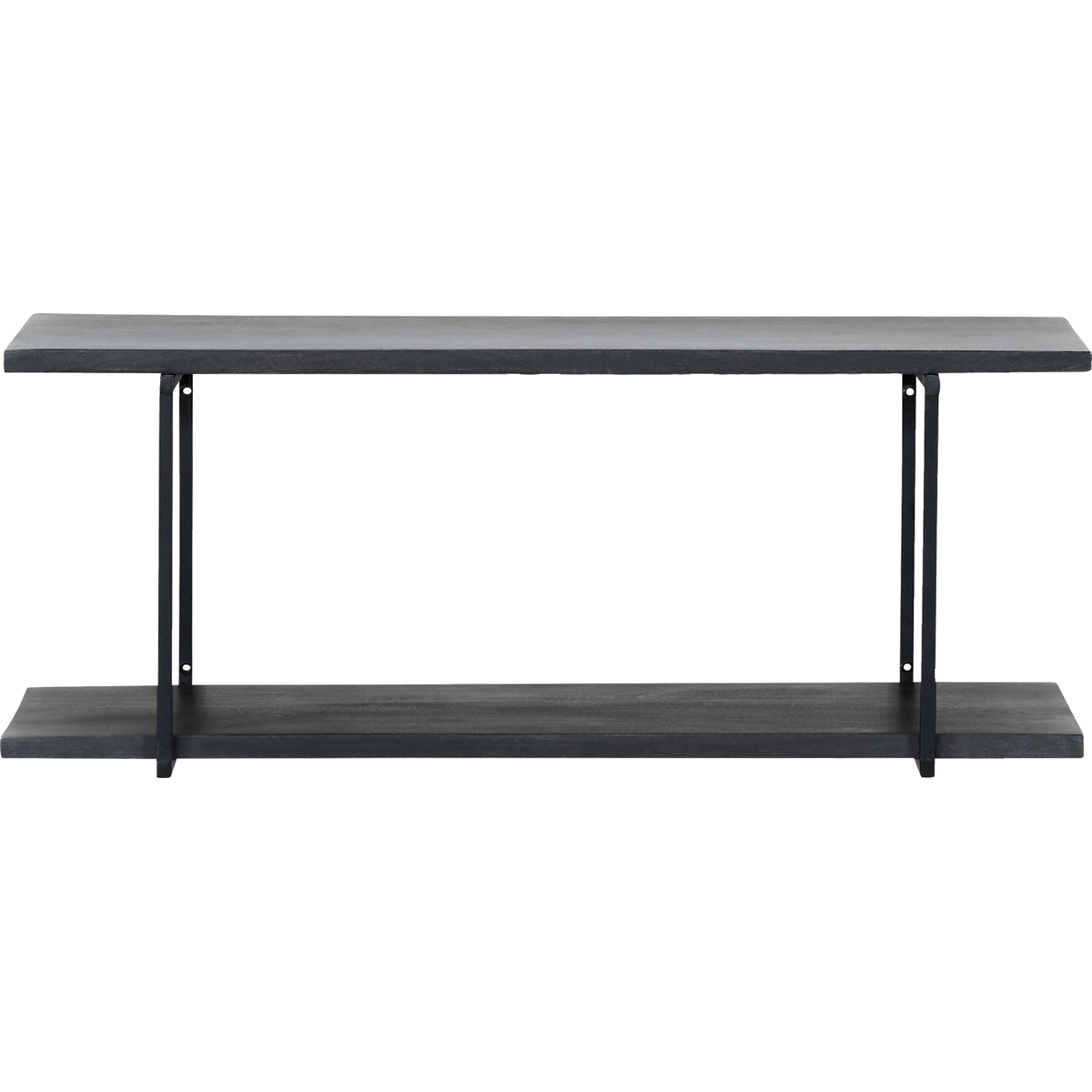 Shelf, hdwoods, black