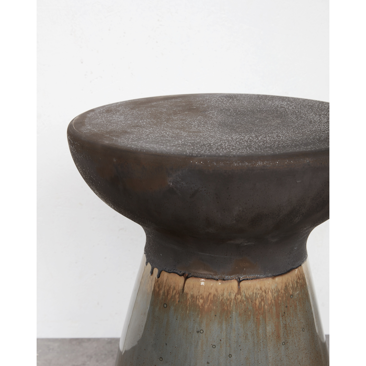 Stool, hdpablo, green/brown