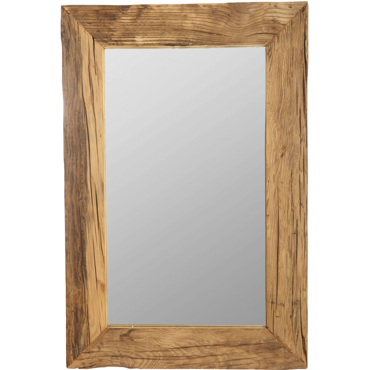 Mirror with frame, hdpure nature, nature